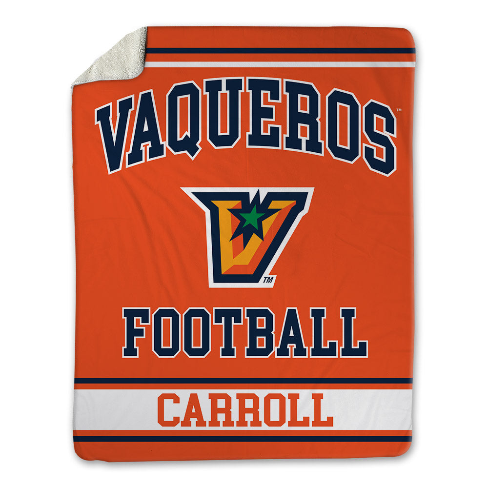 UTRGV - NCAA Football : Brennan Carroll - Blanket-0