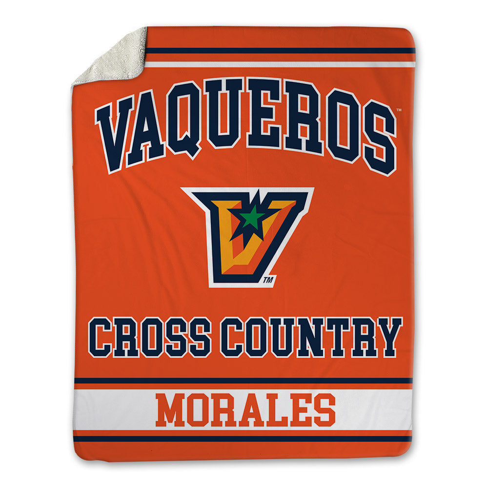 UTRGV - NCAA Men's Cross Country : Abraham Morales - Blanket-0