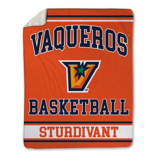 UTRGV - NCAA Women's Basketball : Arianna Sturdivant - Blanket-0