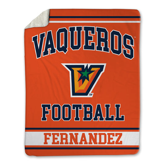 UTRGV - NCAA Football : Nicholas Fernandez - Blanket-0
