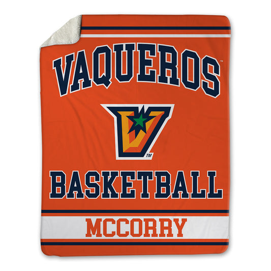 UTRGV - NCAA Women's Basketball : Ashton McCorry - Blanket-0