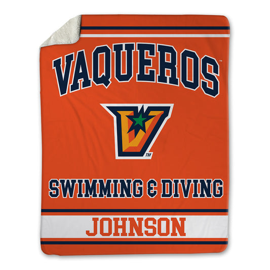 UTRGV - NCAA Women's Swimming & Diving : Marina Johnson - Blanket-0