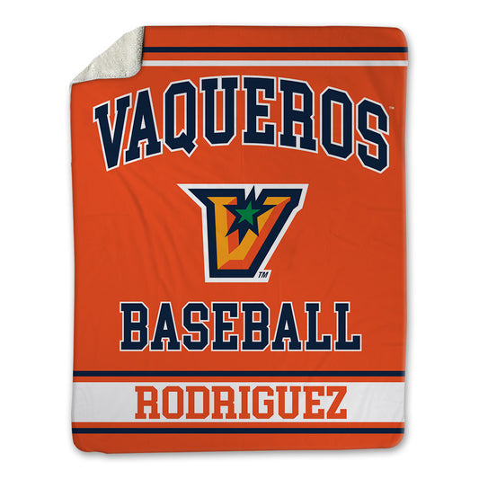 UTRGV - NCAA Baseball : Damian Rodriguez - Blanket-0