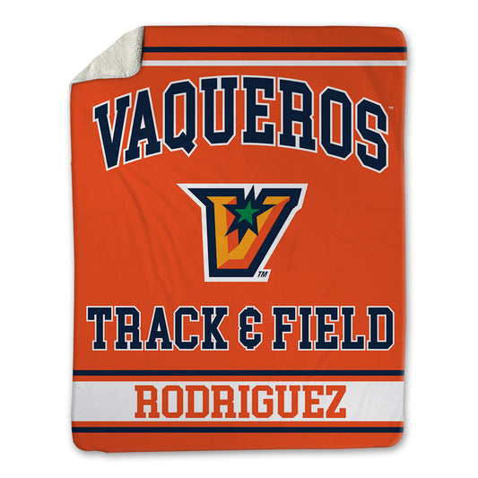 UTRGV - NCAA Men's Track & Field : Roehl Rodriguez - Blanket-0