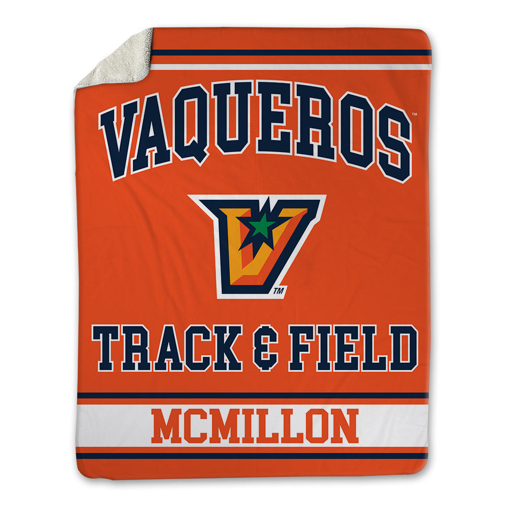 UTRGV - NCAA Men's Track & Field : Vincent McMillon - Blanket-0