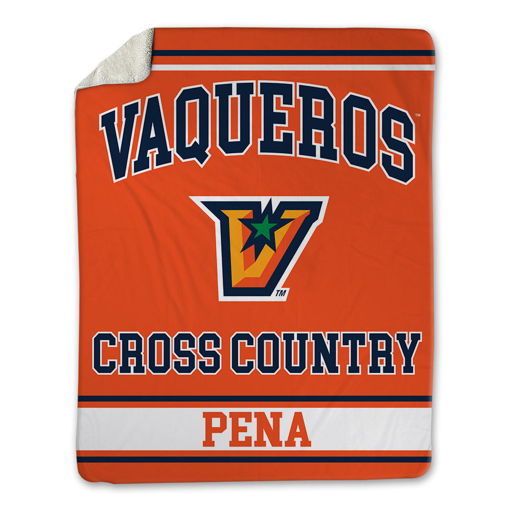 UTRGV - NCAA Men's Cross Country : Tristan Pena - Blanket-0