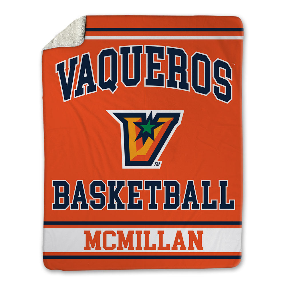 UTRGV - NCAA Women's Basketball : Aaliyah McMillan - Blanket-0