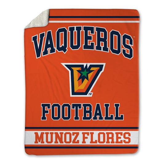 UTRGV - NCAA Football : Pedroignacio Munoz Flores - Blanket-0