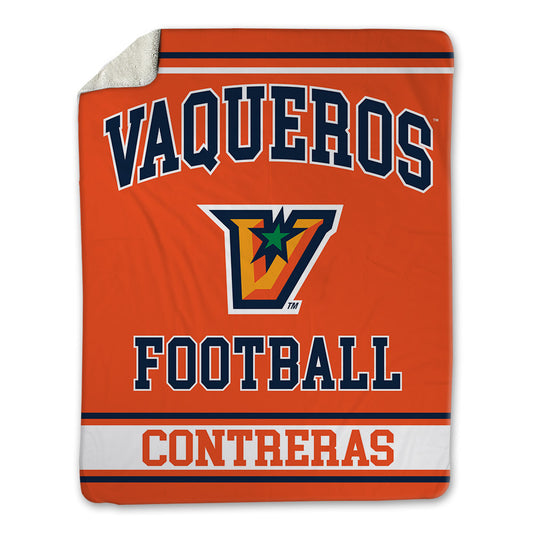 UTRGV - NCAA Football : JJ Contreras - Blanket-0