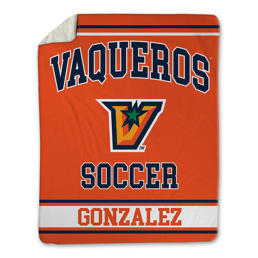 UTRGV - NCAA Men's Soccer : Alexis Gonzalez - Blanket-0