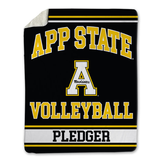 App State - NCAA Women's Volleyball : Lauren Pledger - Blanket-0