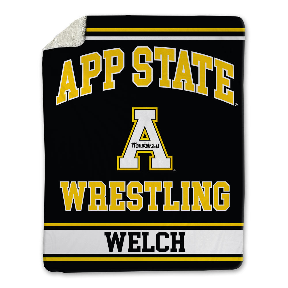 App State - NCAA Wrestling : Braden Welch - Blanket-0