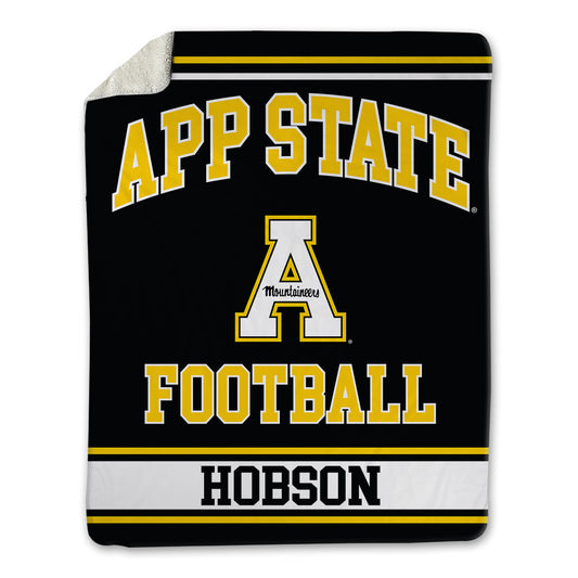 App State - NCAA Football : Austin Hobson - Blanket-0