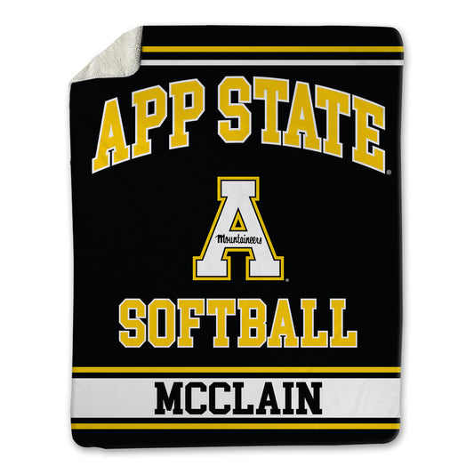 App State - NCAA Softball : Makayla Mcclain - Blanket-0