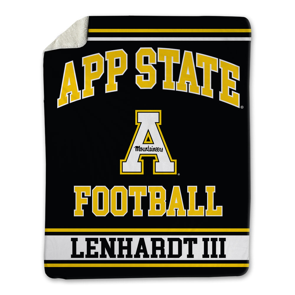 App State - NCAA Football : Richard Lenhardt III - Blanket-0