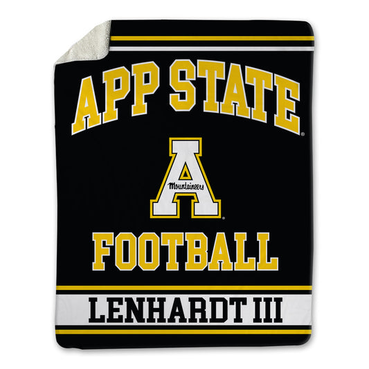 App State - NCAA Football : Richard Lenhardt III - Blanket-0