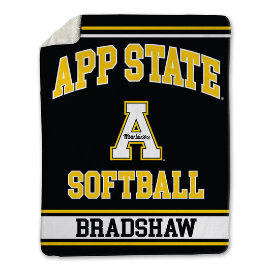 App State - NCAA Softball : Kendall Bradshaw - Blanket-0