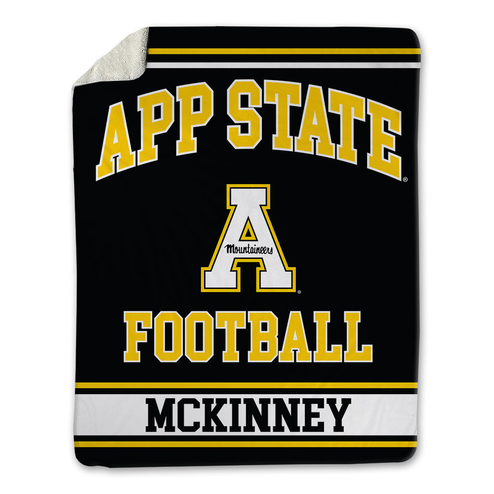 App State - NCAA Football : Dyvon McKinney - Blanket-0