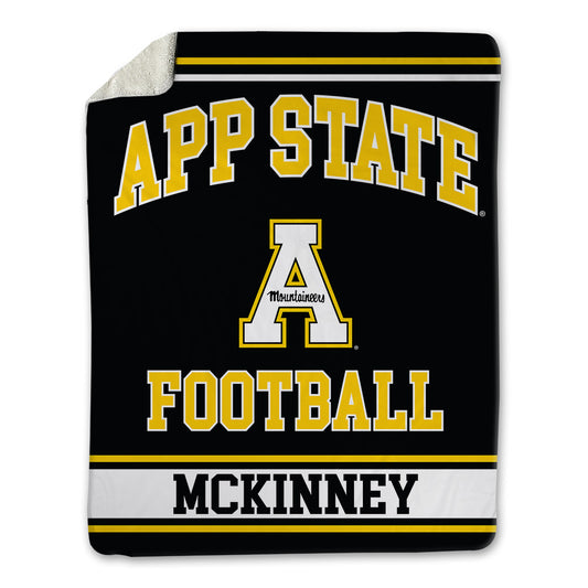 App State - NCAA Football : Dyvon McKinney - Blanket-0