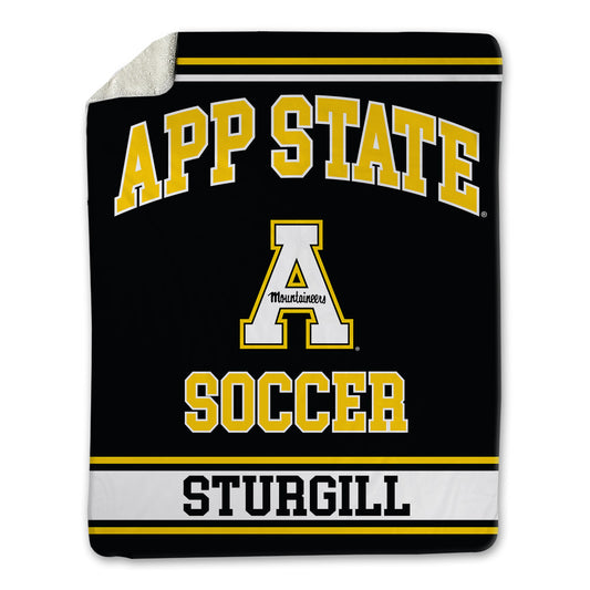 App State - NCAA Women's Soccer : Reagan Sturgill - Blanket-0