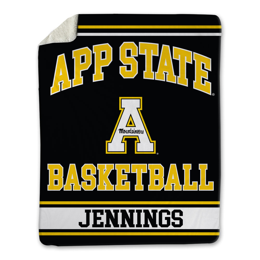 App State - NCAA Men's Basketball : Kasen Jennings - Blanket-0