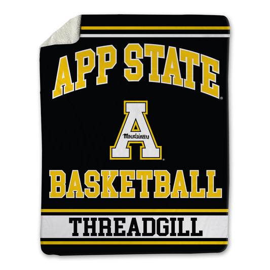 App State - NCAA Men's Basketball : Jackson Threadgill - Blanket-0