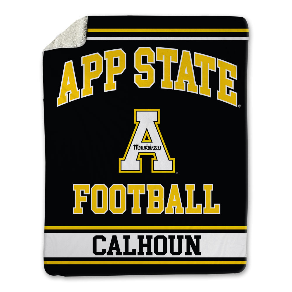 App State - NCAA Football : Jaylon Calhoun - Blanket-0