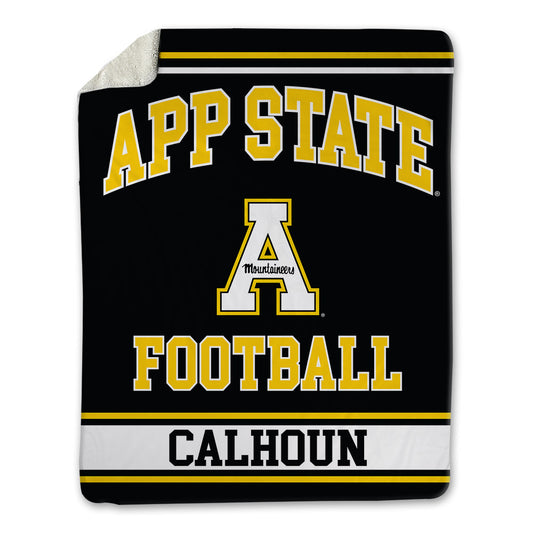 App State - NCAA Football : Jaylon Calhoun - Blanket-0