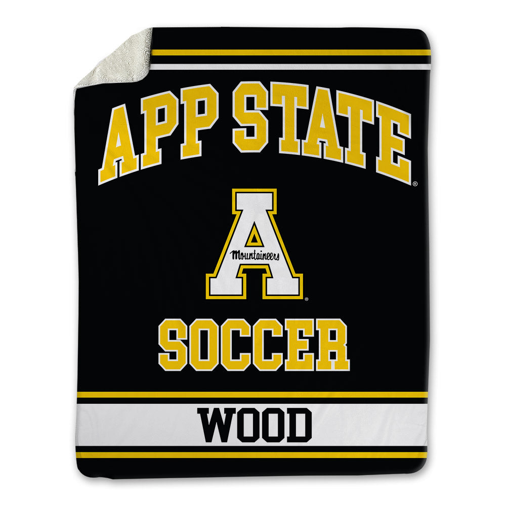App State - NCAA Women's Soccer : Izzi Wood - Blanket-0