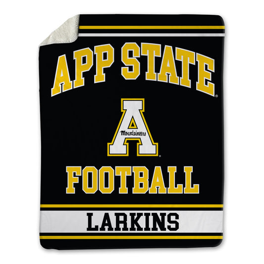 App State - NCAA Football : David Larkins - Blanket-0