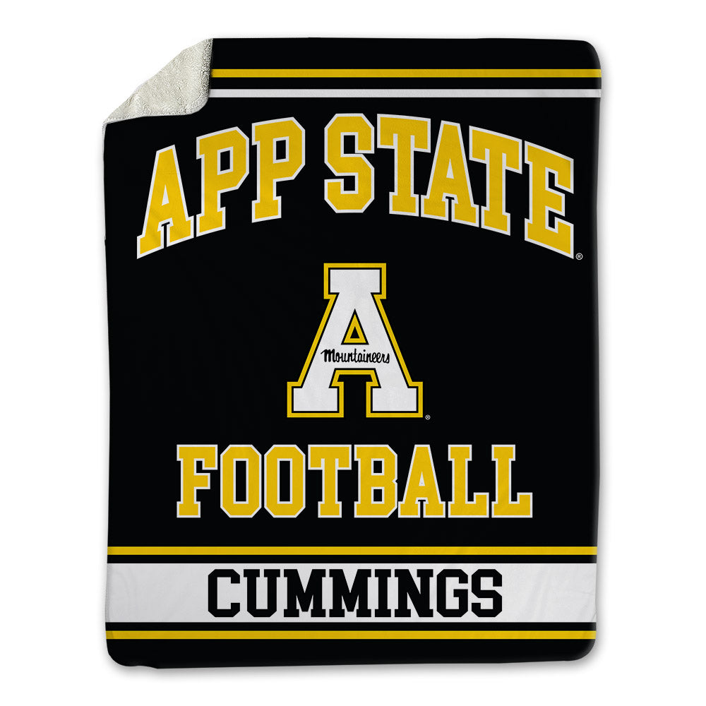 App State - NCAA Football : Izayah Cummings - Blanket-0