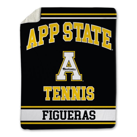 App State - NCAA Women's Tennis : Helena Figueras - Blanket-0