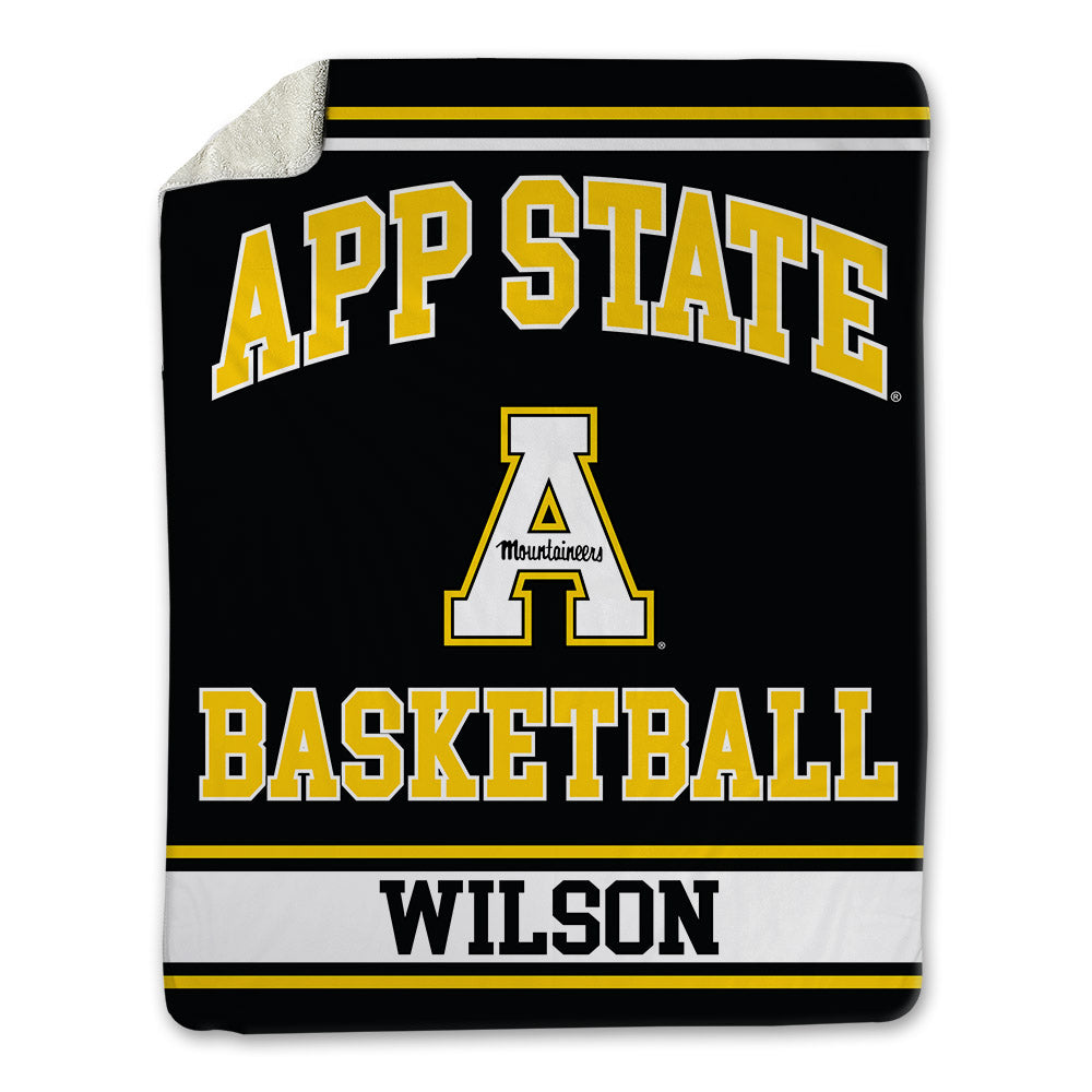 App State - NCAA Men's Basketball : Luke Wilson - Blanket-0