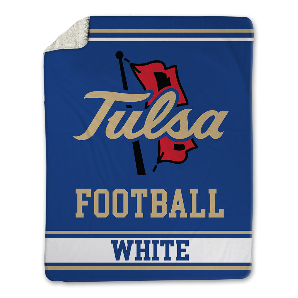 Tulsa - NCAA Football : Maruio White - Blanket-0