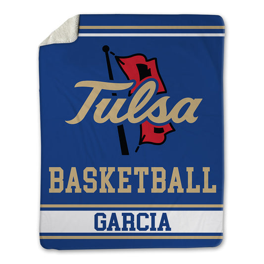 Tulsa - NCAA Men's Basketball : Jared Garcia - Blanket-0