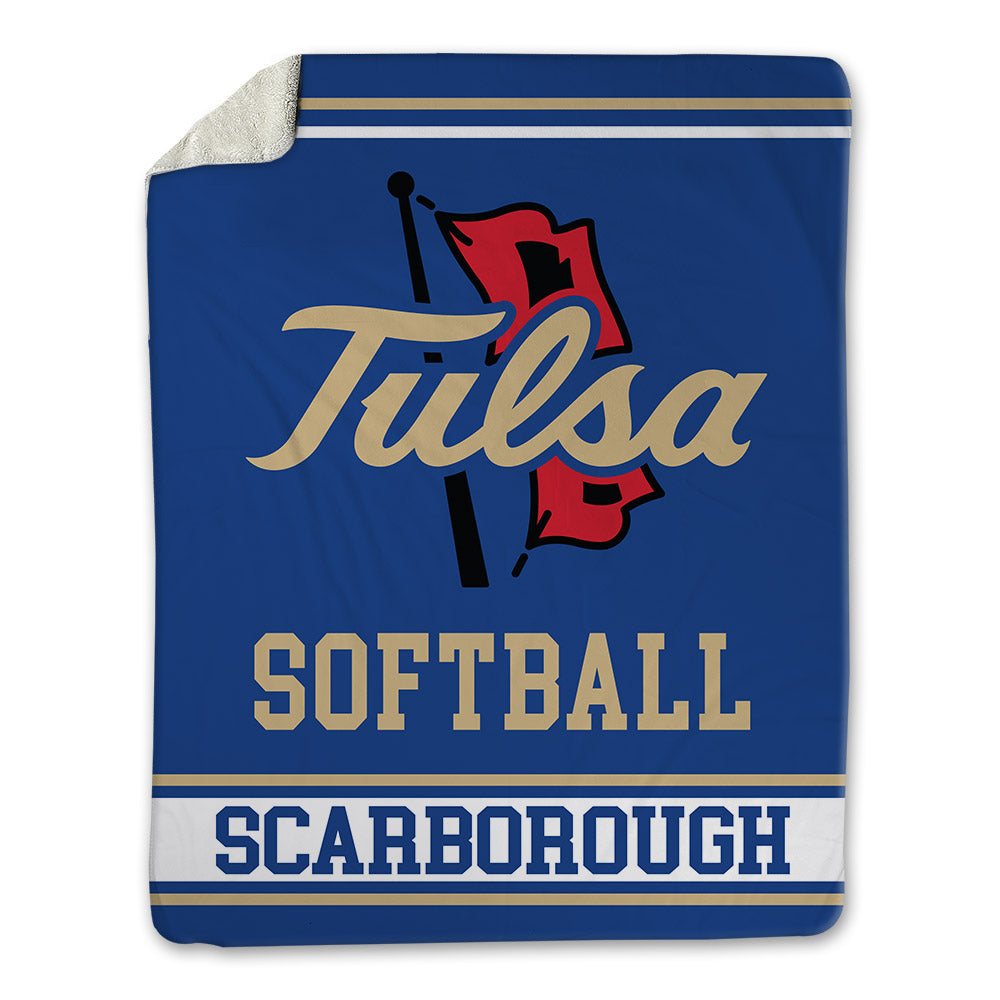 Tulsa - NCAA Softball : Aliya Scarborough - Blanket-0