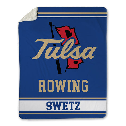 Tulsa - NCAA Women's Rowing : Danica Swetz - Blanket-0