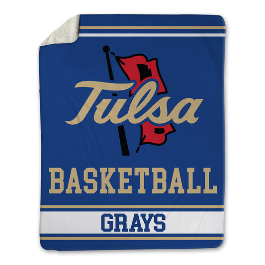 Tulsa - NCAA Women's Basketball : RyLee Grays - Blanket-0