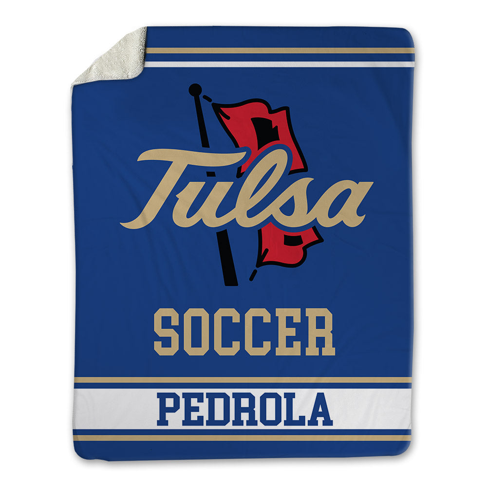 Tulsa - NCAA Men's Soccer : Arnau Pedrola - Blanket-0