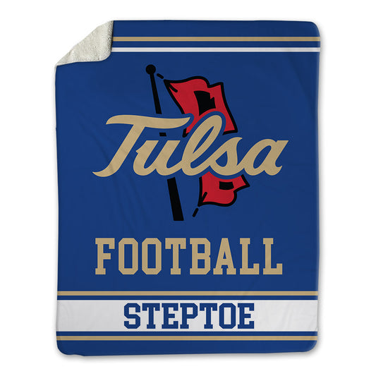 Tulsa - NCAA Football : Zion Steptoe - Blanket-0