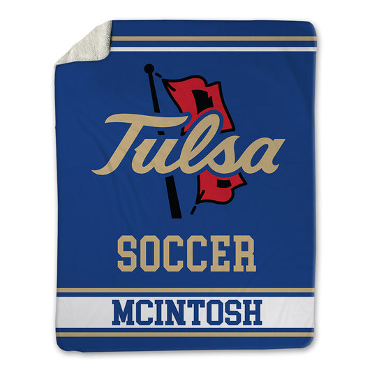 Tulsa - NCAA Men's Soccer : Ian McIntosh - Blanket-0