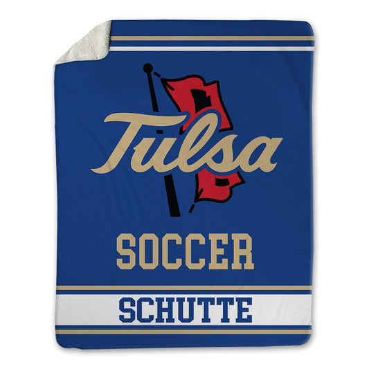 Tulsa - NCAA Women's Soccer : blaine schutte - Blanket-0