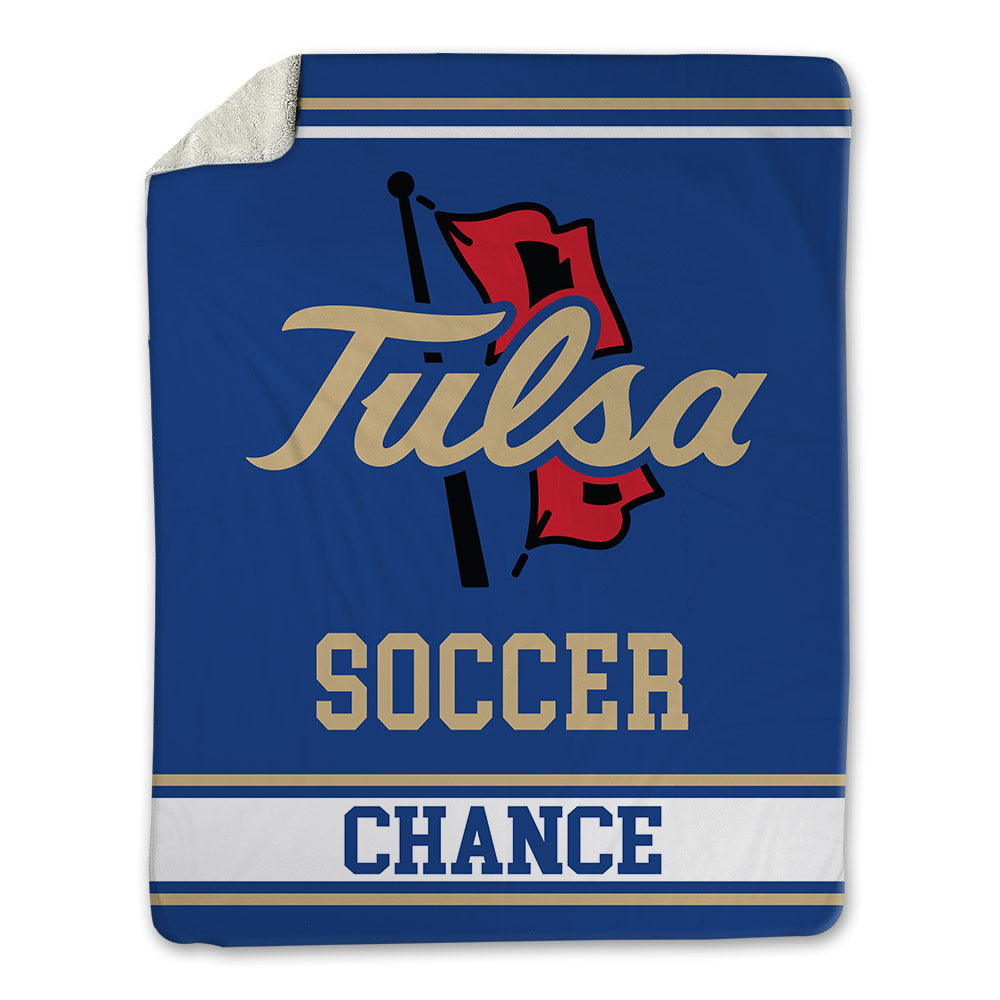 Tulsa - NCAA Women's Soccer : Hannah Chance - Blanket-0