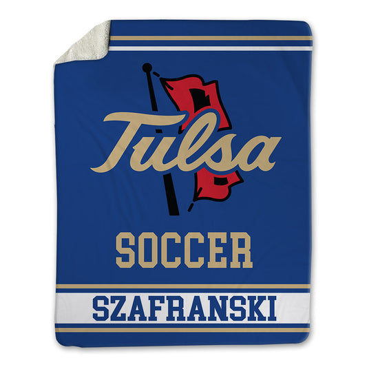 Tulsa - NCAA Women's Soccer : Piper Szafranski - Blanket-0