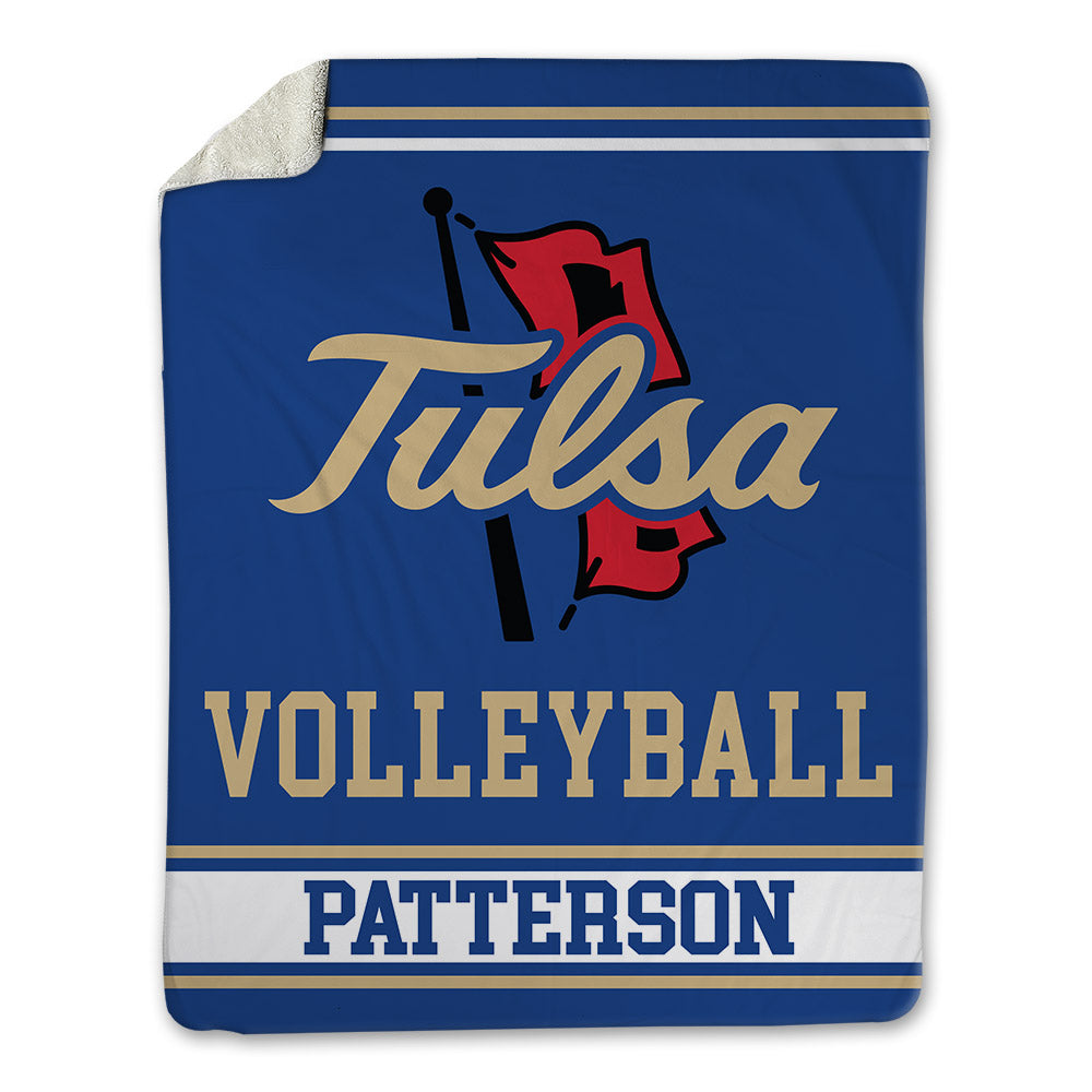 Tulsa - NCAA Women's Volleyball : Lauren Patterson - Blanket-0