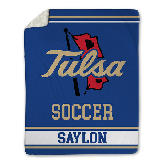 Tulsa - NCAA Men's Soccer : Carlito Saylon - Blanket-0