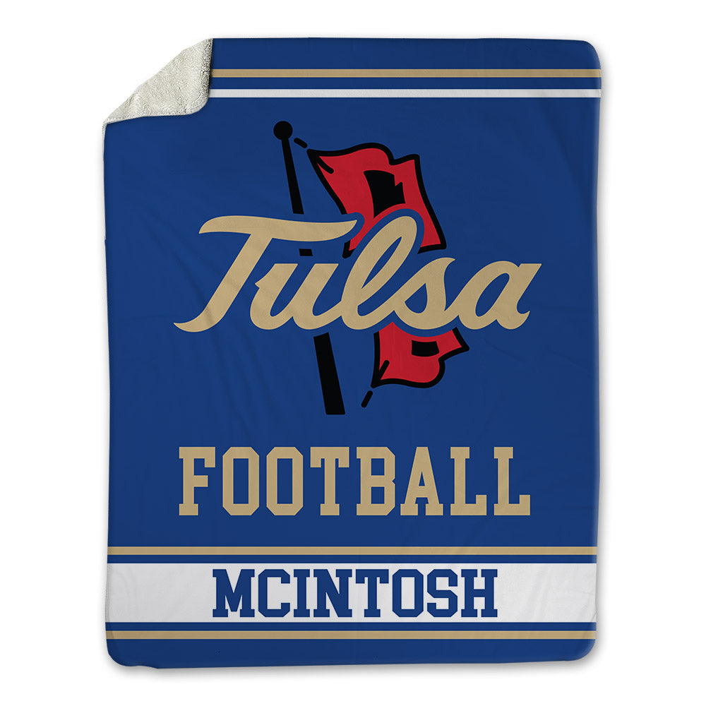 Tulsa - NCAA Football : RJ McIntosh - Blanket-0