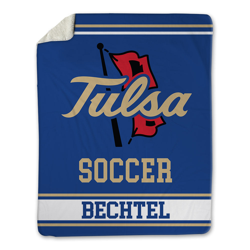 Tulsa - NCAA Women's Soccer : Ady Bechtel - Blanket-0