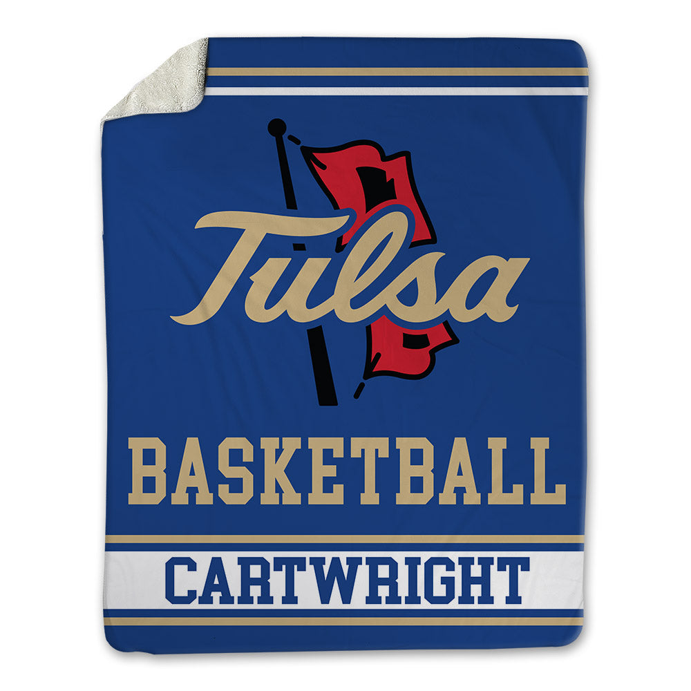 Tulsa - NCAA Women's Basketball : Mady Cartwright - Blanket-0