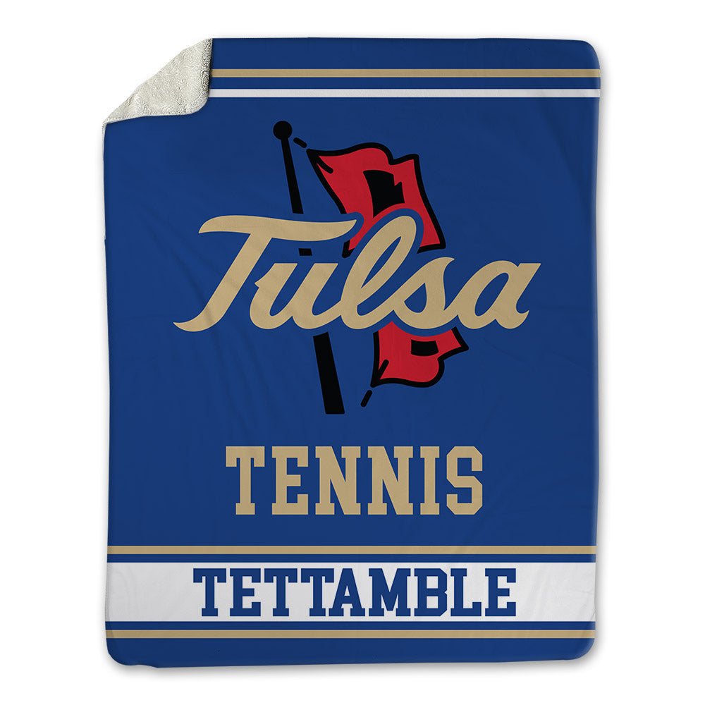 Tulsa - NCAA Men's Tennis : Gus Tettamble - Blanket-0